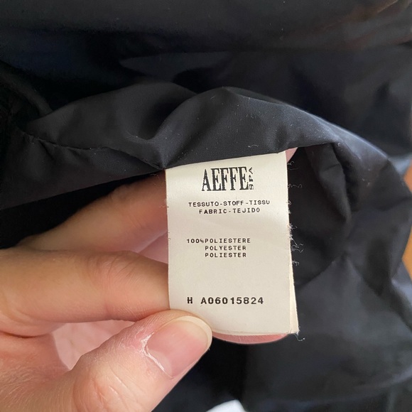 Moschino nylon pea coat style coat! Size 36-38 (approx) - Picture 5 of 5